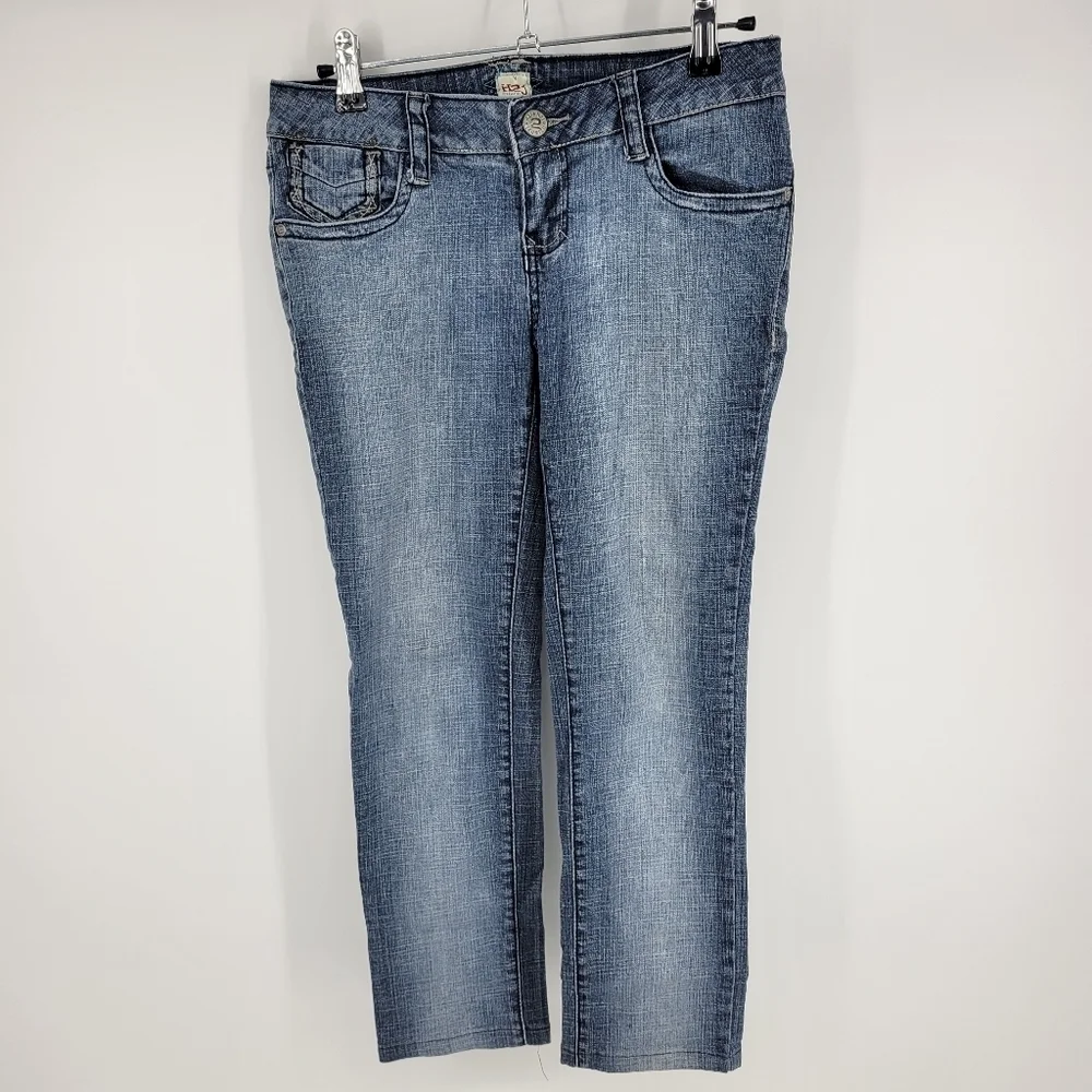 H2j Production Womens Lulu Ankle‎ Jeans Med Wash Size 5 / 6